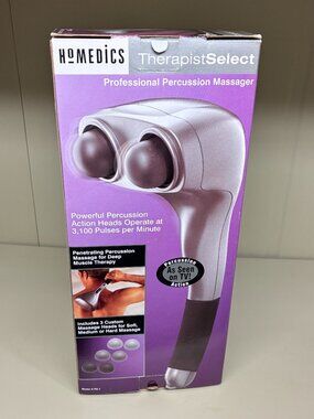 Homedics PA-1 Therapist Select Professional Percussion Massager NEW